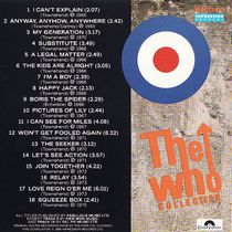 The Who Collection Volume One - back