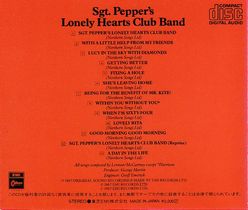 Sgt. Pepper's Lonely Hearts Club Band | $B%5!<%8%'%s%H!&%Z%Q!<%:!&%m%s%j!<!&%O!<%D!&%/%i%V!&%P%s%I(B - back